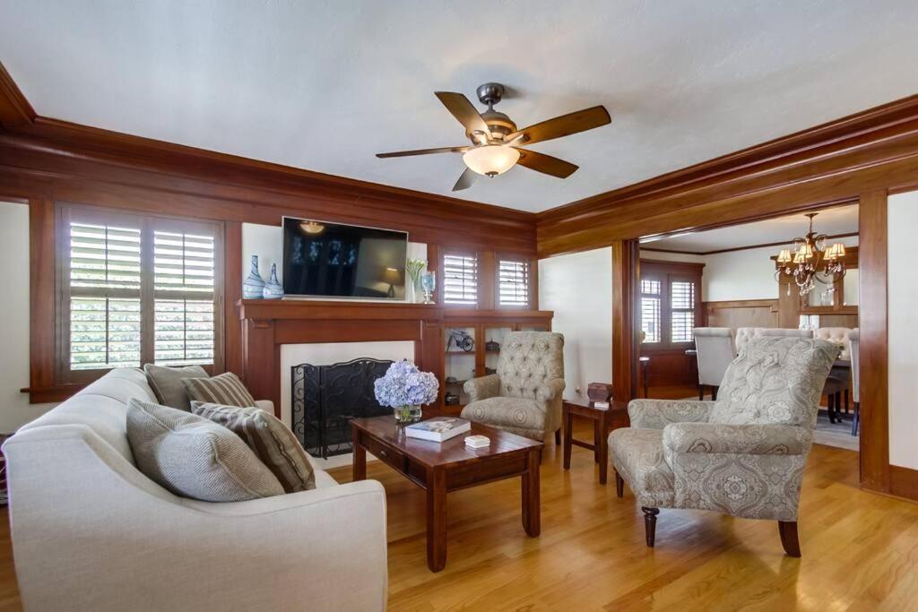 Cozy Craftsman Bungalow, Hillcrest/Mission Hills San Diego Extérieur photo